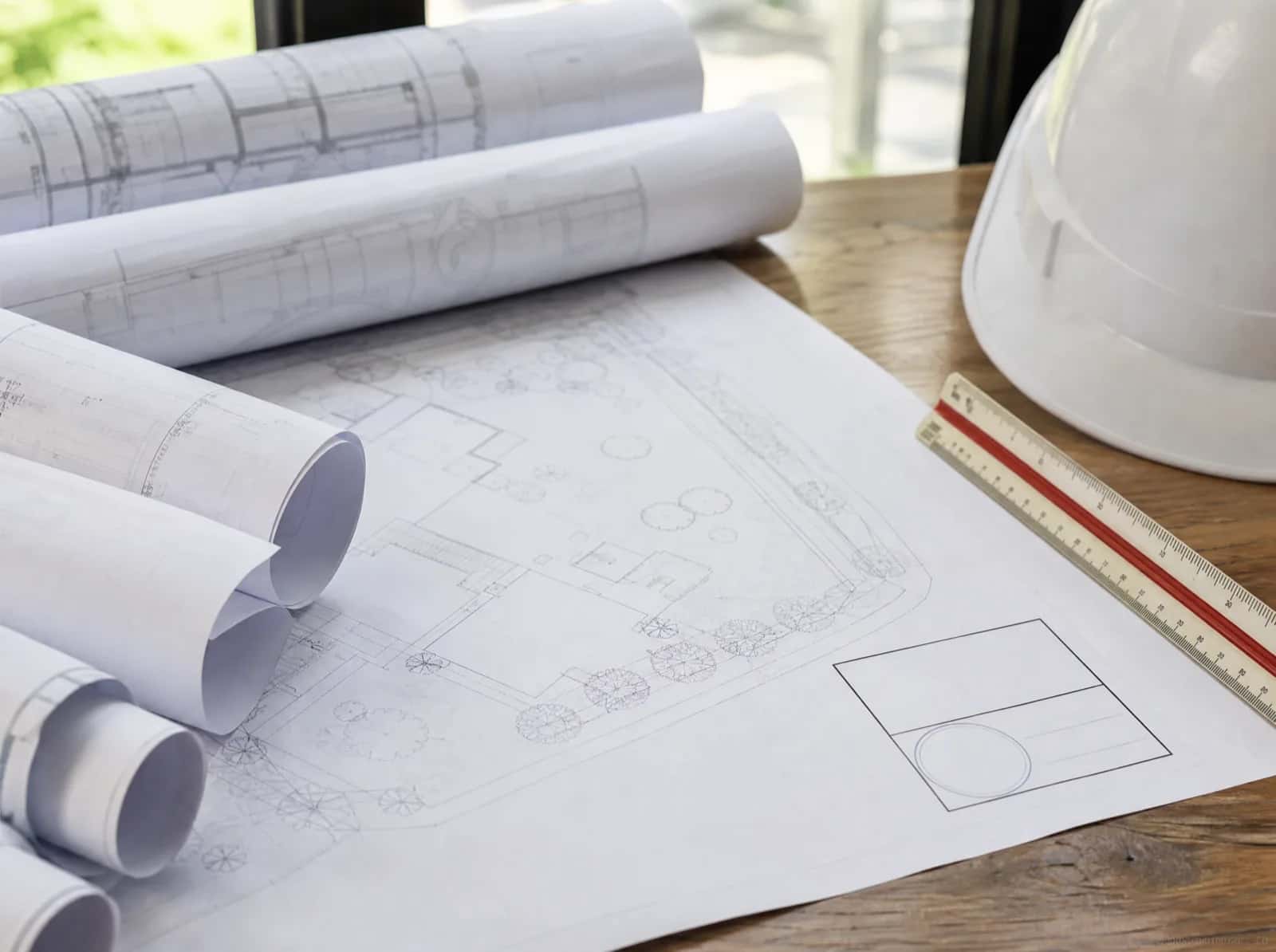 Site plan drawings and municipal permit documents for an ADU, Ontario, Canada